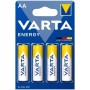 VARTA ENERGY Alkaline Batterie AA LR6, 4er Blister