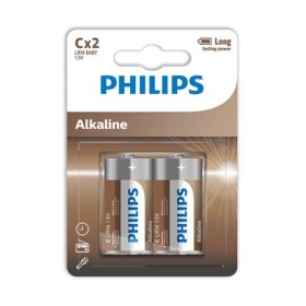 PHILIPS - Alkaline C-Batterien LR14, 2er Blisterpack