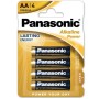PANASONIC Bronze AA LR6 Alkaline Batterie 4er-Pack