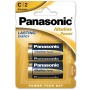 Panasonic Bronze Alkaline Batterie C LR14, 2er Pack