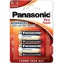 PANASONIC PRO POWER Alkaline C LR14 Batterie, 2er Blisterpack