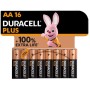 DURACELL PLUS POWER 100 AA LR6 Alkaline Batterien 16 Stück