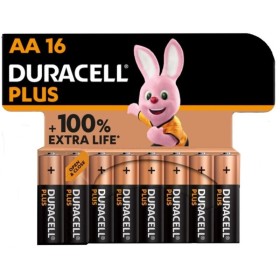 DURACELL PLUS POWER 100 AA LR6 Alkaline Batterien 16 Stück