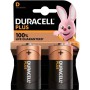 DURACELL PLUS POWER 100 Alkali-Batterie D LR20, 2 Stück