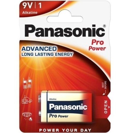 PANASONIC PRO POWER 9V LR61 Alkaline Batterie - Zuverlässige Energiequelle