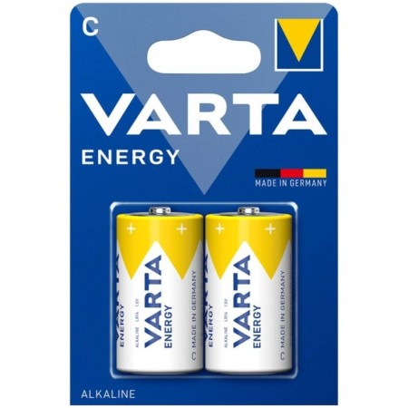 VARTA ENERGY Alkaline Batterie C LR14, 2er Blisterpack