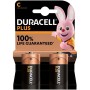 DURACELL PLUS POWER Alkaline C Batterie LR14, 2 Stück
