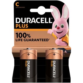 DURACELL PLUS POWER Alkaline C Batterie LR14, 2 Stück