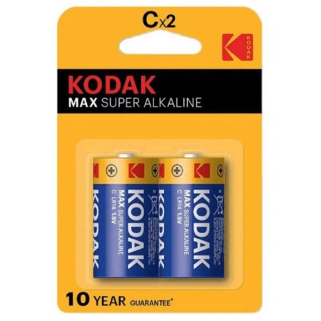 KODAK MAX Alkaline Batterie C LR14, 2 Stück