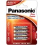 PANASONIC PRO POWER AAA Alkaline Batterien LR03, 4er Blister-Pack