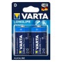 VARTA LONGLIFE POWER Alkali-Batterie D LR20, 2er Pack