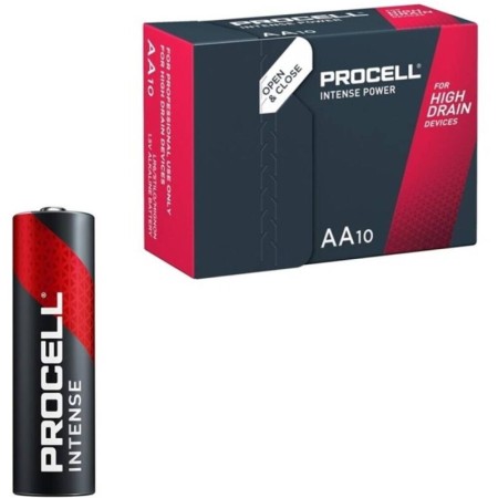 PROCELL - INTENSE POWER Alkali LR6 AA 1,5V Batterien, 10er Pack