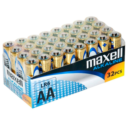 MAXELL AA LR6 Alkaline Batterien, 32er Pack
