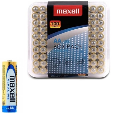 MAXELL - Alkali AA Batterien LR6, 100er Pack