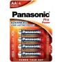 PANASONIC PRO POWER AA LR6 Alkaline Batterie 4er Blister