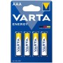 VARTA ENERGY AAA LR03 Alkali-Batterien, 4er Blister
