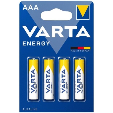 VARTA ENERGY AAA LR03 Alkali-Batterien, 4er Blister