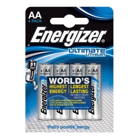 ENERGIZER Ultimate Lithium AA L91 LR6 1,5V Batterien, 4er Blisterpack