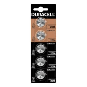 DURACELL Knopfzellen Lithium CR2016 3V, 5er Blisterpack