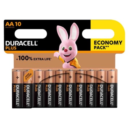 DURACELL PLUS POWER 100 AA LR6 Alkaline Batterien, 10er Blister