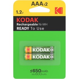 KODAK HR03 AAA 650mAh wiederaufladbare Batterie, 2er Blisterpack
