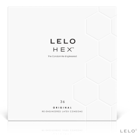 LELO HEX Kondome 36 Stück – Innovativer sechseckiger Schutz