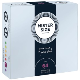 MISTER SIZE - Kondome XXL 64 mm (36 Stück) für optimalen Sitz und intensives Gefühl