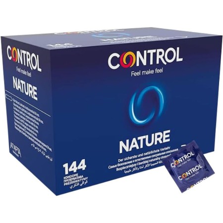 CONTROL Nature Kondome 144 Stück – Natürliche Passform mit Adapta-Form