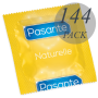 PASANTE Naturelle Kondome - 144 Stück, natürliche Passform