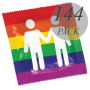 PASANTE Gay Pride Kondome 144er Pack - Natürliche Passform