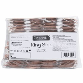 PASANTE Kondome King Size – 144 Stück, extra lang und breit