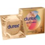 DUREX Real Feel Kondome 3 Stück - Natürliche Hautgefühl, latexfrei