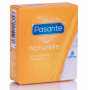 PASANTE Naturelle Kondome 3er Pack – Natürliche Passform, unbeschichtet
