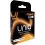 UNIQ Classic Latexfrei Kondome – 3 Stück, extra dünn, transparent