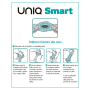 UNIQ SMART Latexfreie Vor-Erektionskondome 3 Stück