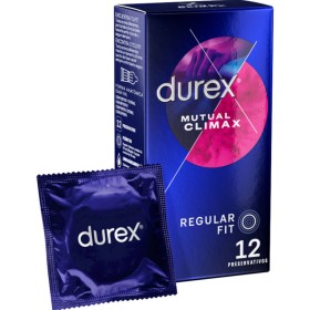 Durex Mutual Climax Kondome - 12 Stück mit Punkten und Rillen