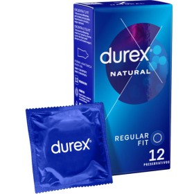 Durex Natural Plus Kondome 12 Stück – Extra lang und breit mit angenehmer Passform