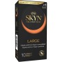 SKYN Large Extra Anpassung Kondome – 10 Stück, hautfreundlich und extra bequem