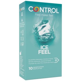 CONTROL Ice Feel Kondome mit Kühleffekt und Minzduft – 10 Stück
