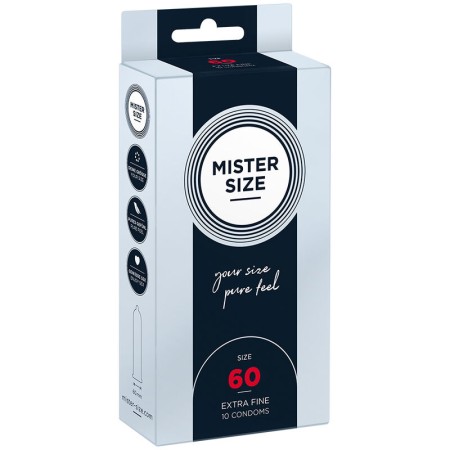 MISTER SIZE - Kondome Größe XL 60 mm (10 Stück)