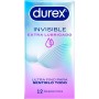 DUREX Invisible Extra Lubricated Kondome 12 Stück – Extra dünn & sensibel