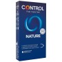 CONTROL ADAPTA NATURE Kondome 6 Stück – Naturlatex mit Reservoir, transparent und glatt