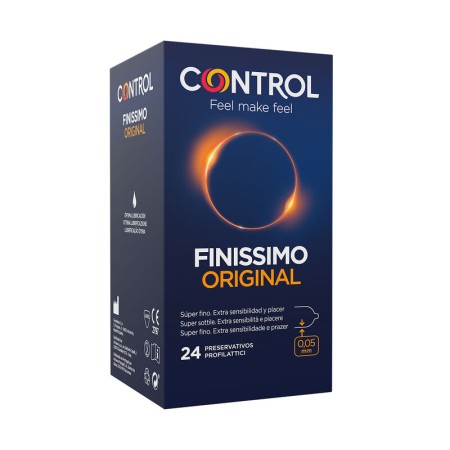 CONTROL Finissimo Kondome – 24 ultra-dünne Latex-Kondome