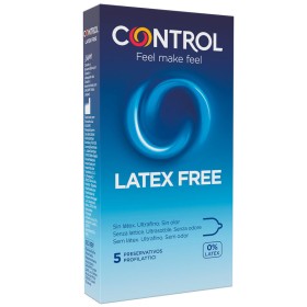 CONTROL Free Latexfreie Kondome – 5 Stück ultradünne Polyurethan-Kondome
