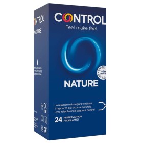 CONTROL ADAPTA NATURE Kondome 24 Stück – Naturlatex, transparent, mit Gleitmittel