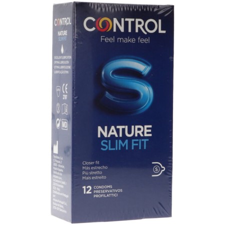 CONTROL Nature Slim Fit Kondome 12 Stück – Eng anliegend und sicher