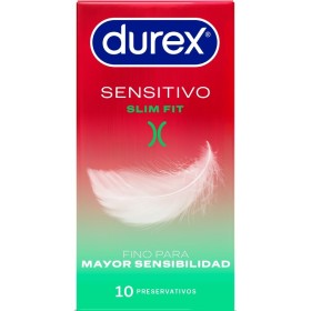 DUREX Sensitivo Slim Fit Kondome – 10 Stück – Eng anliegend und besonders fein