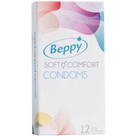 BEPPY - Soft and Comfort 12 Kondome - Natürliches Gefühl, hoher Schutz