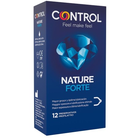 CONTROL FORTE Kondome 12 Stück – Extra Dick und Sensitiv