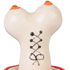 CONDOMERIE - Handbemalter dekorativer Kondom 'Brüste'